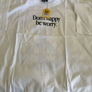 White Graphic T-Shirt MARKET: Smiley
